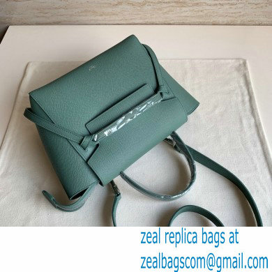 Celine MICRO Belt bag in grained calfskin BLUE 02 2024