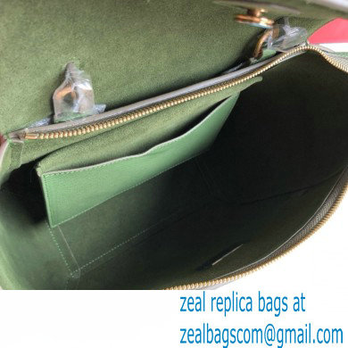 Celine MICRO Belt bag in grained calfskin GREEN 01 2024