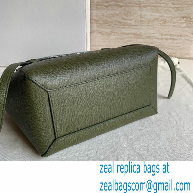 Celine MICRO Belt bag in grained calfskin GREEN 02 2024