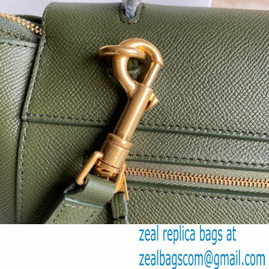 Celine MICRO Belt bag in grained calfskin GREEN 02 2024