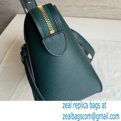 Celine MICRO Belt bag in grained calfskin GREEN 03 2024