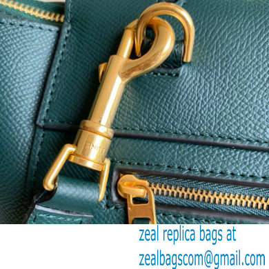 Celine MICRO Belt bag in grained calfskin GREEN 03 2024