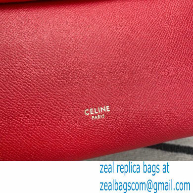 Celine MICRO Belt bag in grained calfskin RED 2024