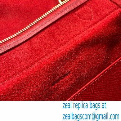 Celine MICRO Belt bag in grained calfskin RED 2024