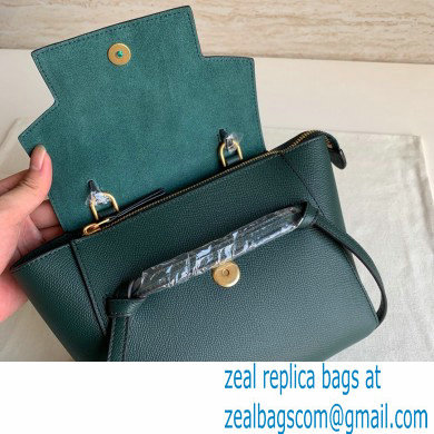 Celine Nano Belt bag in grained calfskin green 05 2024