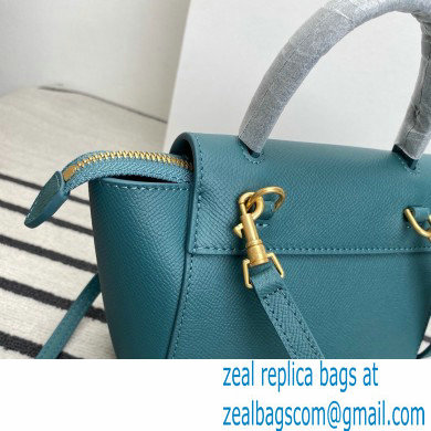 Celine mini belt pico Bag in grained calfskin Amazone 2024