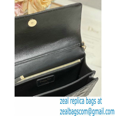 DIOR My Dior Top Handle Bag IN Black Cannage Lambskin 2024