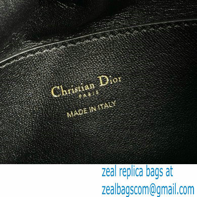 Dior Medium Nolita Bag in Black Macrocannage Lambskin 2024