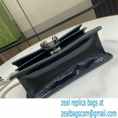 GUCCI Dionysus super mini bag IN black patent leather 795368 2024