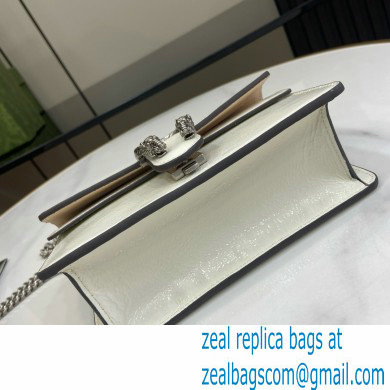 GUCCI Dionysus super mini bag IN white patent leather 795368 2024