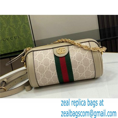 GUCCI Ophidia mini shoulder bag IN Beige and white GG Supreme canvas 795208 2024