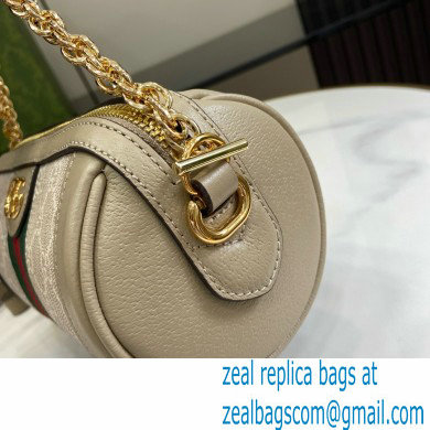 GUCCI Ophidia mini shoulder bag IN Beige and white GG Supreme canvas 795208 2024