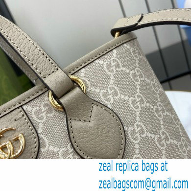 GUCCI Ophidia mini tote bag IN Beige and WHITE GG Supreme canvas 811716 2024