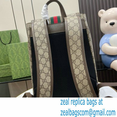 GUCCI Ophidia small GG backpack IN Beige and ebony GG Supreme canvas 792114 2024