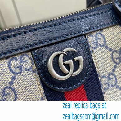 GUCCI Ophidia small top handle bag IN Beige and blue GG Supreme canvas 795249 2024