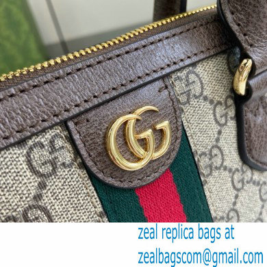 GUCCI Ophidia small top handle bag IN Beige and ebony GG Supreme canvas 795249 2024