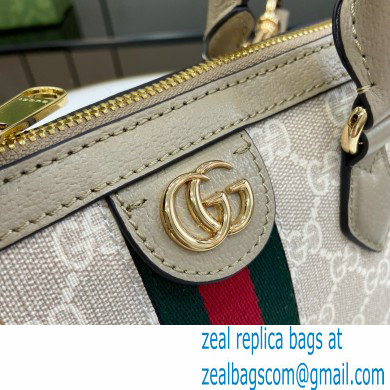 GUCCI Ophidia small top handle bag IN Beige and white GG Supreme canvas 795249 2024