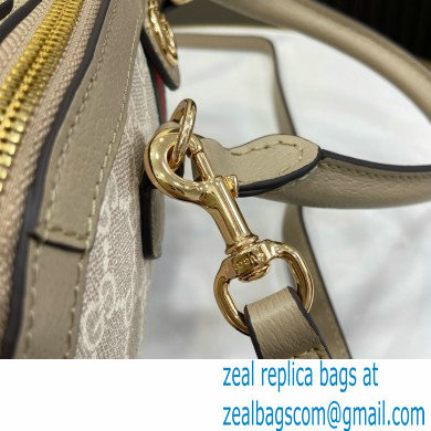 GUCCI Ophidia small top handle bag IN Beige and white GG Supreme canvas 795249 2024