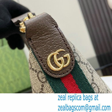 GUCCI Ophidia super mini shoulder bag IN Beige and ebony GG Supreme canvas 795170 2024