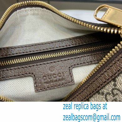 GUCCI Ophidia super mini shoulder bag IN Beige and ebony GG Supreme canvas 795170 2024