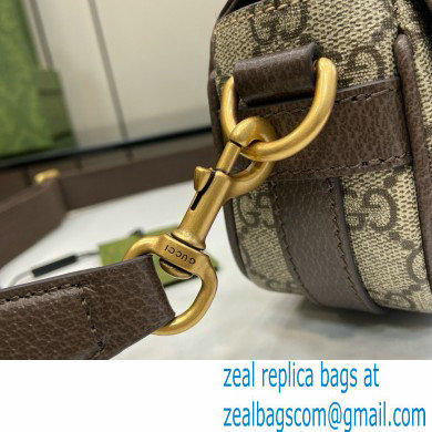 GUCCI Ophidia super mini shoulder bag IN Beige and ebony GG Supreme canvas 795466 2024