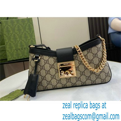 GUCCI Padlock GG SMALL shoulder bag 811705 BLACK 2024