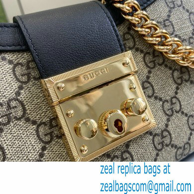 GUCCI Padlock GG SMALL shoulder bag 811705 BLACK 2024