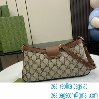 GUCCI Padlock GG SMALL shoulder bag 811705 BROWN 2024