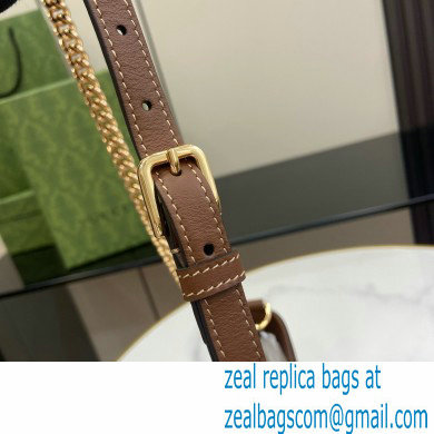 GUCCI Padlock GG SMALL shoulder bag 811705 BROWN 2024