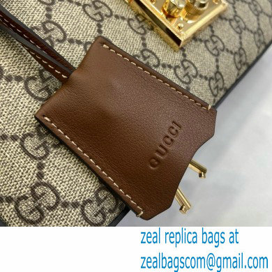 GUCCI Padlock GG SMALL shoulder bag 811705 BROWN 2024