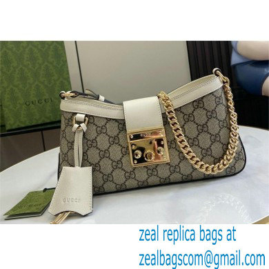 GUCCI Padlock GG SMALL shoulder bag 811705 WHITE 2024