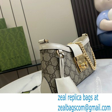 GUCCI Padlock GG SMALL shoulder bag 811705 WHITE 2024