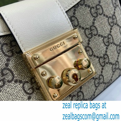 GUCCI Padlock GG SMALL shoulder bag 811705 WHITE 2024