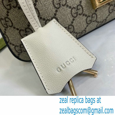 GUCCI Padlock GG SMALL shoulder bag 811705 WHITE 2024