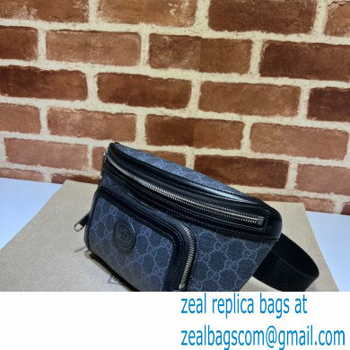 Gucci GG large belt bag 733240 Black 2024