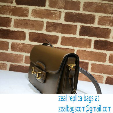 Gucci Horsebit 1955 Small Shoulder Bag IN brown LEATHER 602204 2024