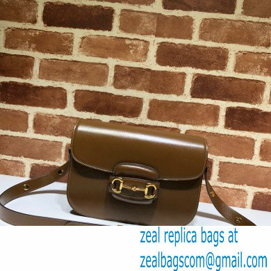 Gucci Horsebit 1955 Small Shoulder Bag IN brown LEATHER 602204 2024