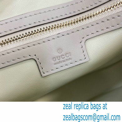 Gucci Jackie medium shoulder bag in white leather 782879 2024