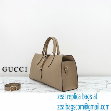 Gucci Jackie medium tote bag IN BEIGE leather 795282 2024