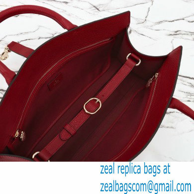 Gucci Jackie medium tote bag IN Rosso Ancora leather 795282 2024