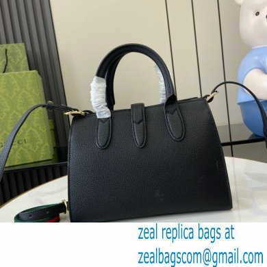 Gucci Jackie small tote bag IN BLACK leather 795349 2024