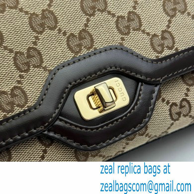 Gucci Luce small shoulder bag 786027 GG Beige/Coffee 2024