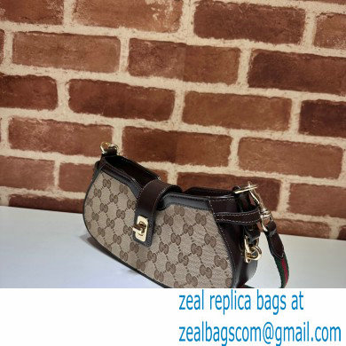 Gucci Moon Side mini shoulder bag 786015 GG Beige/Coffee 2024