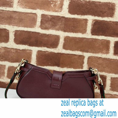 Gucci Moon Side mini shoulder bag 786015 leather Burgundy 2024