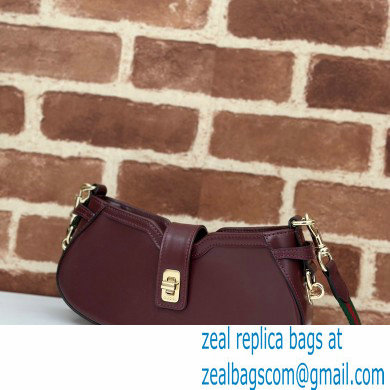 Gucci Moon Side mini shoulder bag 786015 leather Burgundy 2024