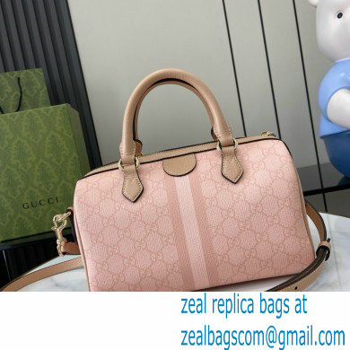 Gucci Ophidia GG Canvas Small Top handle bag 772061 Dusty Pink 2024