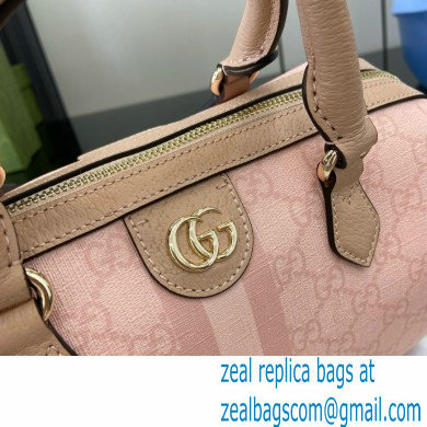 Gucci Ophidia GG Canvas Small Top handle bag 772061 Dusty Pink 2024