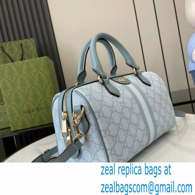 Gucci Ophidia GG Canvas Small Top handle bag 772061 sky blue 2024