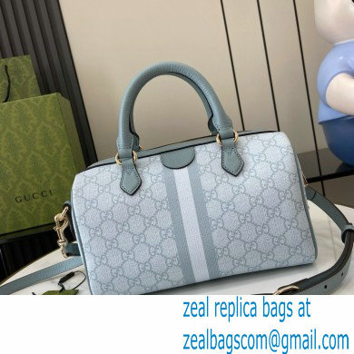 Gucci Ophidia GG Canvas Small Top handle bag 772061 sky blue 2024