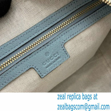 Gucci Ophidia GG Canvas Small Top handle bag 772061 sky blue 2024